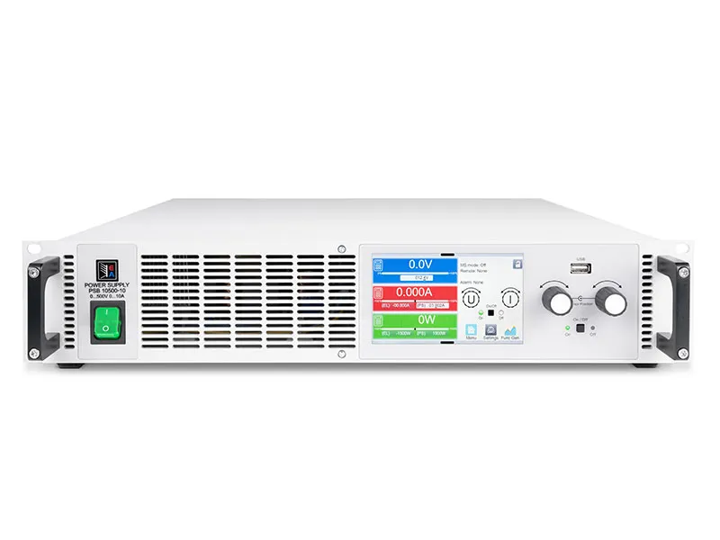 Alimentatore da banco EA Elektro-Automatik EA-PSB 10500-20 2U, 1 uscita, 0 → 500V, 0 → 20A, 3kW