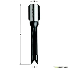 CMT 163.120.11 Fresa per cassette di sicurezza 12 mm, gambo 12 x 1 mm