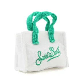 Key Bag Bianca E Verde Con Tracolla Bambina E Teen