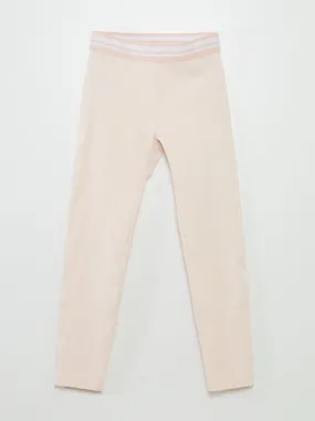 Leggings sportivi in microfibra - ROSA