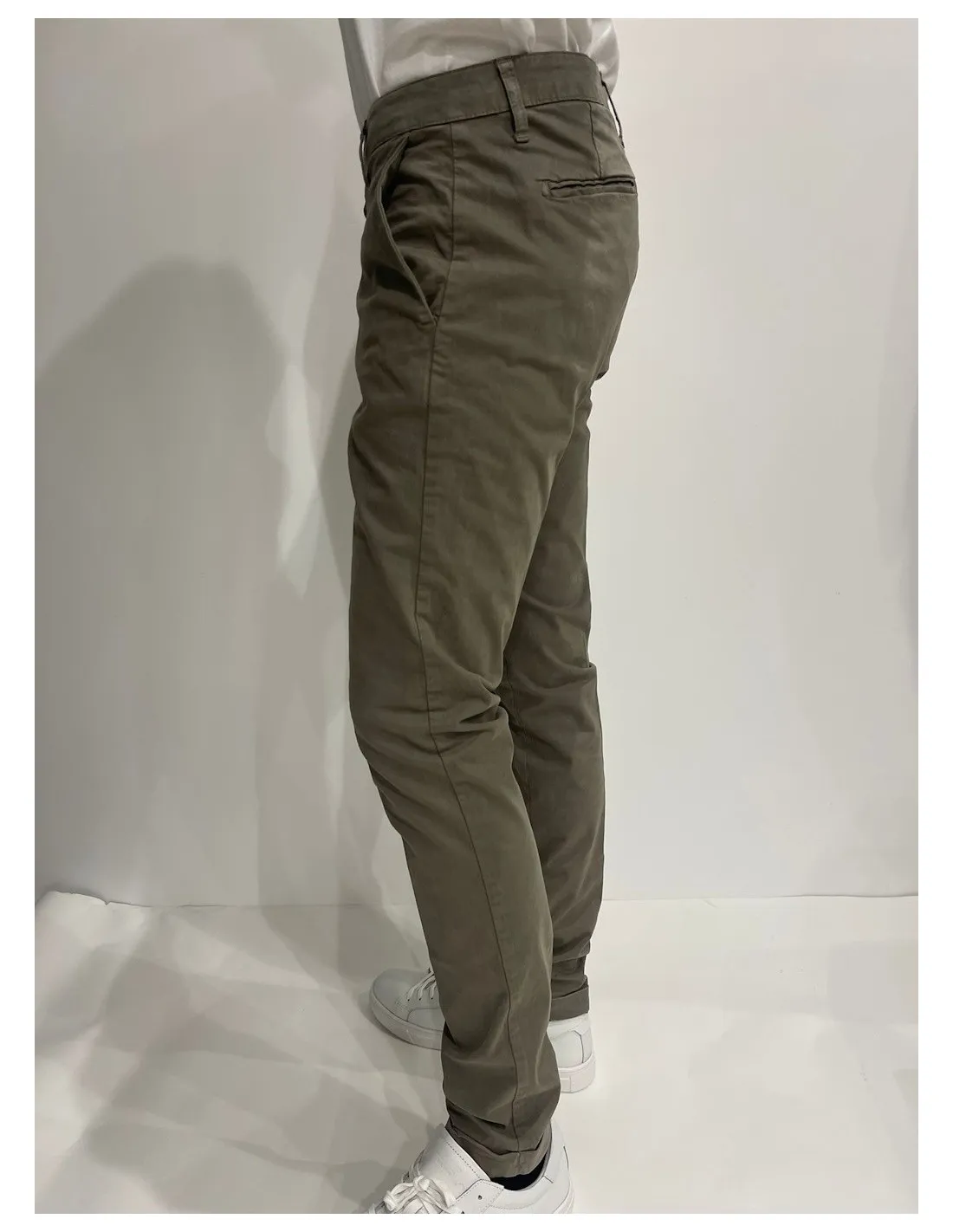 MORO PANTALONE UOMO T.A. RASO SLIM