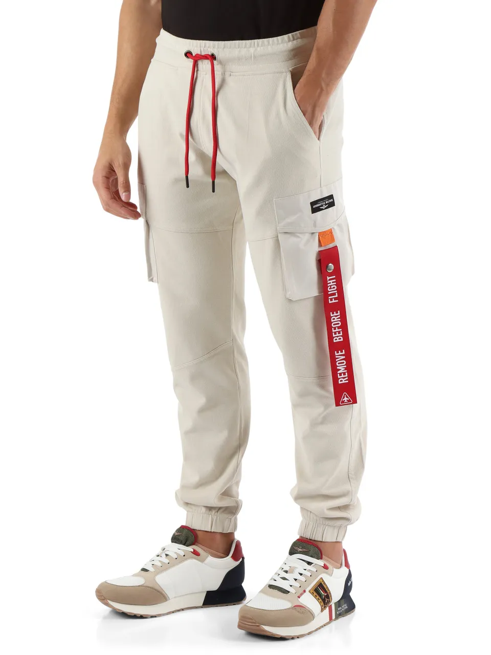 Pantalone sportivo cargo Comfort fit