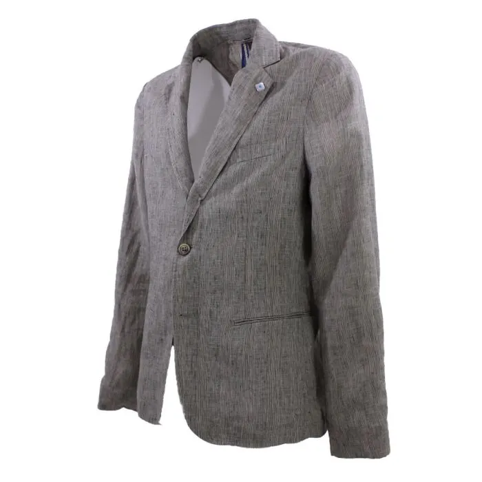 Sseinse Giacca Monopetto Beige